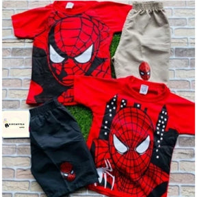 Conjunto Infantil Homem Aranha para Menino